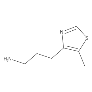 5-Methyl-4-thiazolepropanamine Structure