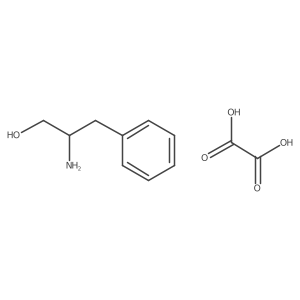 2-Amino-3-phenylpropan-1-ol oxalate Structure