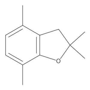 2,3-Dihydro-2,2,4,7-tetramethylbenzofuran Structure