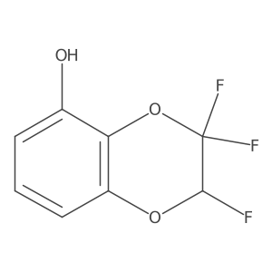 2,3,3-Trifluoro-2-hydrobenzo[1,4]-dioxen-5-ol Structure