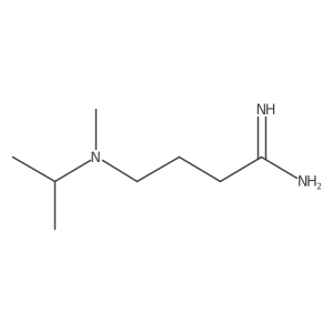 4-[Methyl(propan-2-yl)amino]butanimidamide结构式