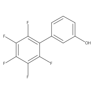 2',3',4',5',6'-Pentafluoro[1,1'-biphenyl]-3-ol Structure