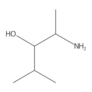 (2S,3R)-2-Amino-4-methylpentan-3-ol Structure
