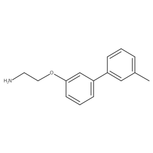 Cc1cccc(-c2cccc(OCCN)c2)c1结构式