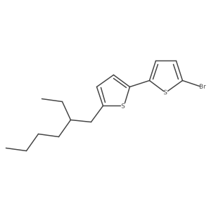 5-Bromo-5'-(2-ethylhexyl)-2,2'-bithiophene Structure