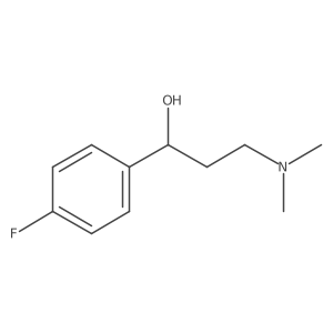 3-(Dimethylamino)-1-(4-fluorophenyl)propan-1-ol Structure