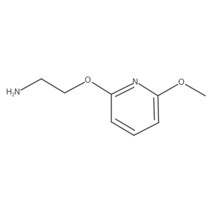 2-[(6-Methoxypyridin-2-yl)oxy]ethan-1-amine Structure