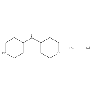 N-(oxan-4-yl)piperidin-4-amine dihydrochloride Structure