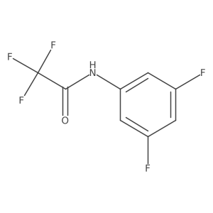 N-(3,5-difluorophenyl)-2,2,2-trifluoroacetamide Structure