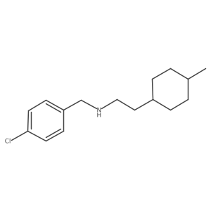 [(4-Chlorophenyl)methyl][2-(4-methylcyclohexyl)ethyl]amine结构式