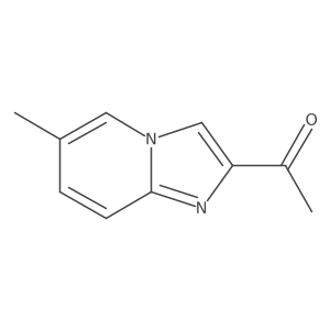 1-(6-Methylimidazo[1,2-a]pyridin-2-yl)ethan-1-one结构式