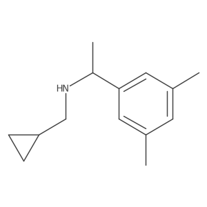 (Cyclopropylmethyl)[1-(3,5-dimethylphenyl)ethyl]amine Structure