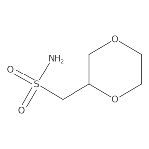 (1,4-Dioxan-2-yl)methanesulfonamide Structure