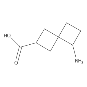 (2R,4s,5R)-5-aminospiro[3.3]heptane-2-carboxylic acid Structure