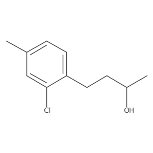 4-(2-Chloro-4-methylphenyl)butan-2-ol结构式