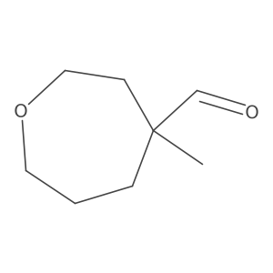 4-Methyloxepane-4-carbaldehyde结构式