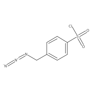 4-(Azidomethyl)benzenesulfonyl chloride Structure