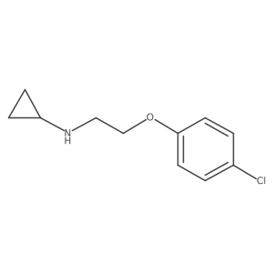 N-(2-(4-Chlorphenoxy)-ethyl)-cyclopropylamin Structure