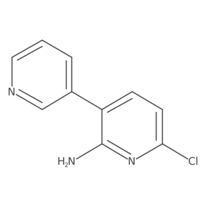 6-Chloro-[3,3'-bipyridin]-2-amine Structure