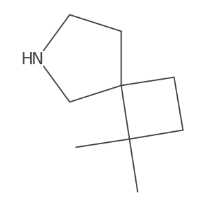 1,1-Dimethyl-6-azaspiro[3.4]octane结构式