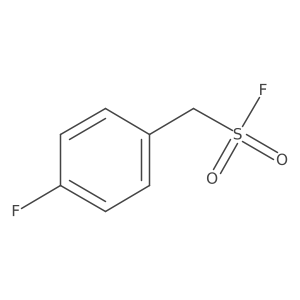 (4-Fluorophenyl)methanesulfonyl fluoride Structure