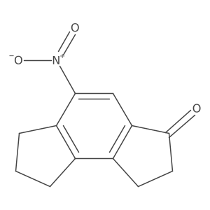 5-nitro-2,6,7,8-tetrahydro-1H-as-indacen-3-one Structure