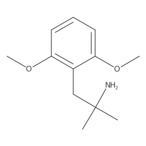 1-(2,6-Dimethoxyphenyl)-2-methylpropan-2-amine Structure