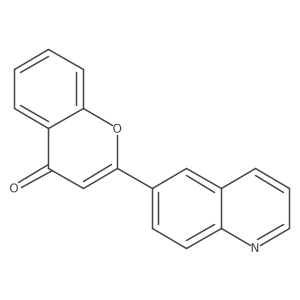 2-(Quinolin-6-yl)-4h-chromen-4-one Structure