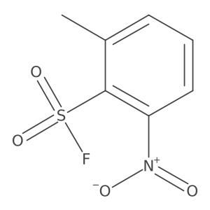 2-Methyl-6-nitrobenzene-1-sulfonyl fluoride Structure