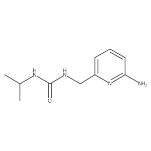 1-[(6-Aminopyridin-2-yl)methyl]-3-(propan-2-yl)urea Structure