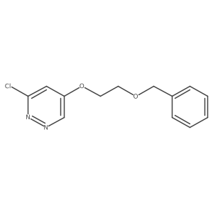 5-(2-(Benzyloxy)ethoxy)-3-chloropyridazine Structure