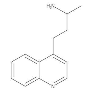 (2R)-4-(quinolin-4-yl)butan-2-amine Structure