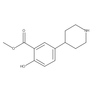 Methyl 2-hydroxy-5-(piperidin-4-yl)benzoate Structure