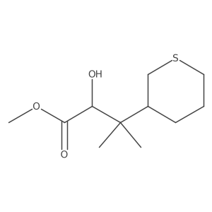 Methyl 2-hydroxy-3-methyl-3-(thian-3-yl)butanoate Structure