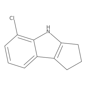 5-Chloro-1,2,3,4-tetrahydrocyclopenta[b]indole Structure