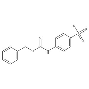 benzyl N-[4-(fluorosulfonyl)phenyl]carbamate结构式