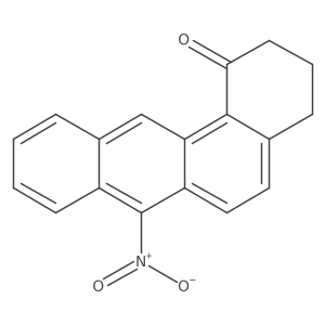 1-Keto-7-nitrotetrahydrobenz(a)anthracene Structure