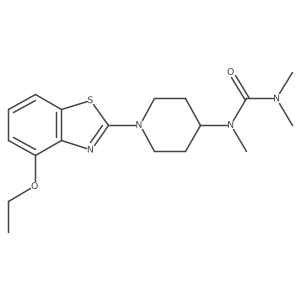 1-[1-(4-Ethoxy-1,3-benzothiazol-2-yl)piperidin-4-yl]-1,3,3-trimethylurea Structure
