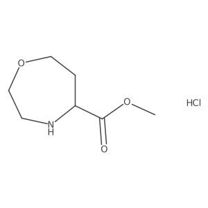 COC(=O)C1CCOCCN1.Cl结构式
