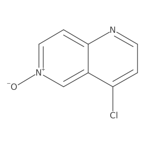 4-Chloro-1,6-naphthyridine 6-oxide结构式