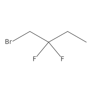 1-Bromo-2,2-difluorobutane结构式
