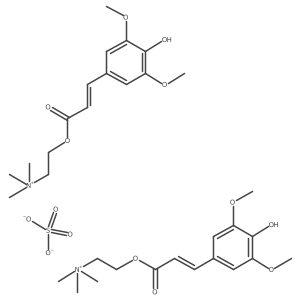 Sinapine sulfate结构式