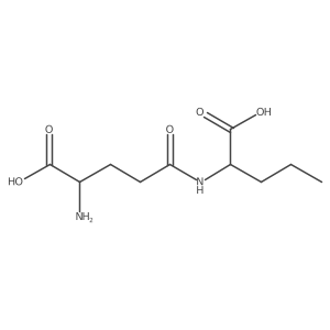 Glutamyl-norvaline结构式
