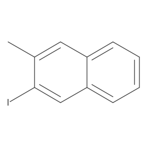 2-Iodo-3-methylnaphthalene Structure