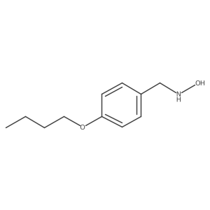 4-Butoxy-N-hydroxybenzenemethanamine结构式