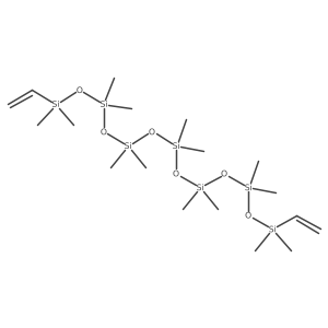1,13-Diethenyl-1,1,3,3,5,5,7,7,9,9,11,11,13,13-tetradecamethylheptasiloxane Structure