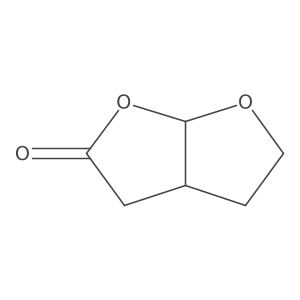 (3aR,6aS)-Hexahydrofuro[2,3-b]furan-2-one Structure