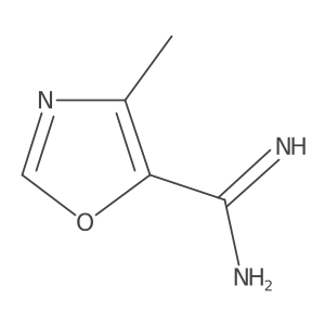 4-Methyl-1,3-oxazole-5-carboximidamide Structure