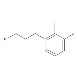 3-(2-Fluoro-3-methyl-phenyl)-propan-1-ol Structure