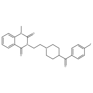 11c-N-Methylketanserin Structure